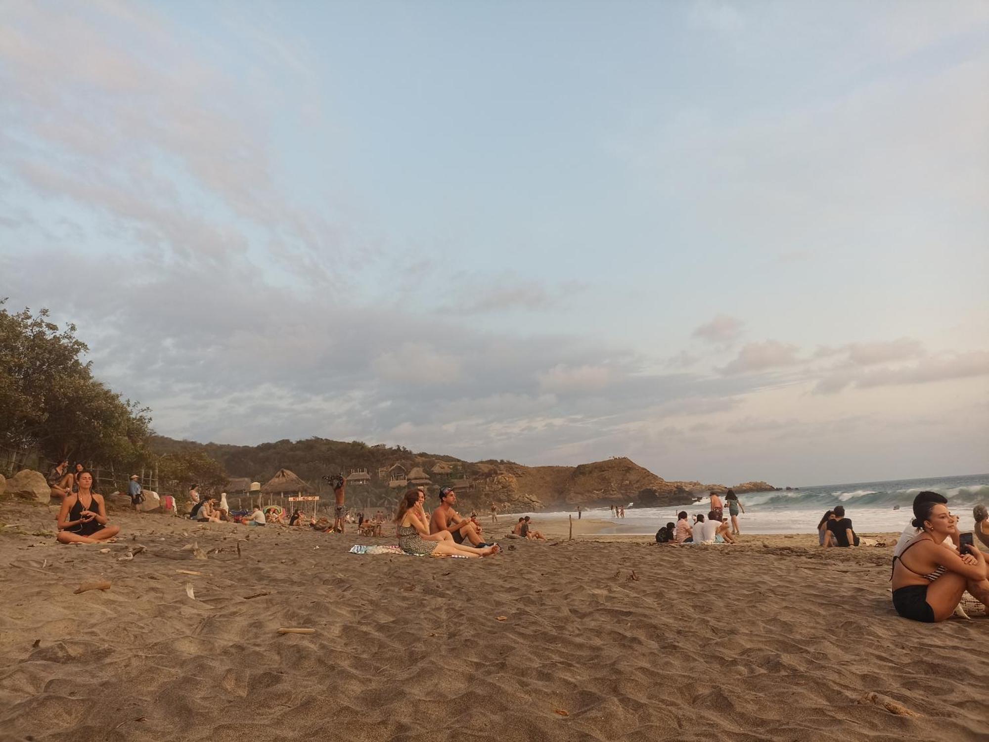 Punta Sur, Frente Al Mar Y El Atardecer Hotel Масунте Екстериор снимка
